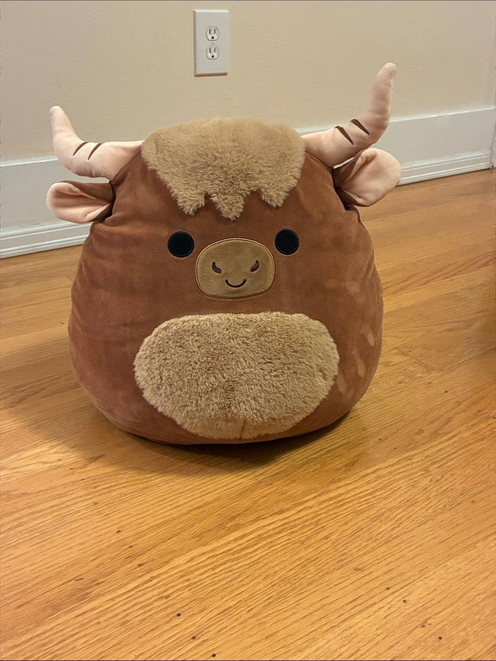 Squishmallow Angus Cow
